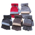 Assorted Color Convertible Fingerless Gloves/Mittens